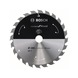 BOSCH Cordless Circular Saw Blade Standard for Wood 160 x 1.5/1 x 20 24 teeth 2608837676 - Circular saw blade (machines) - 1
