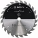BOSCH Cordless Circular Saw Blade Standard Wood 184 x 1.6/1.1 x 16 24 teeth 2608837698 - Circular saw blade (machines) - 1
