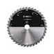 BOSCH Cordless Circular Saw Blade Standard Wood 254 x 2.2/1.6 x 30 40 teeth 2608837734 - Circular saw blade (machines) - 1