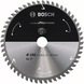 BOSCH Cordless Circular Saw Blade Aluminum 160 x 1.8/1.3 x 20 52 teeth 2608837757 - Circular saw blade (machines) - 1