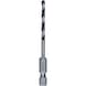 BOSCH HSS PointTeQ hexagon drill bit 3.3 mm 2608577521 - Solid drill bits (non-detachable cutting edges) - 1