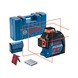 BOSCH line laser GLL 3-80 with 4 x 1.5 V LR6 battery 0601063S00 - Point and line laser - 1