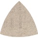 BOSCH EXPERT M480 Sanding net for delta sander 93 mm K 80 5-piece 2608900716 - Abrasive tool made of abrasive on backing - 1