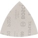 BOSCH EXPERT M480 Sanding net for delta sander 93 mm K 320 5-piece 2608900723 - Abrasive tool made of abrasive on backing - 1