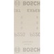 BOSCH EXPERT M480 Sanding net 93x186 mm K 220 50-piece 2608900757 - Abrasive tool made of abrasive on backing - 1
