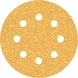 BOSCH C470 Sanding paper with 8 holes 115 mm K 40 5-piece 2608900794 - Abrasive tool made of abrasive on backing - 1