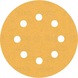 BOSCH EXPERT C470 Schleifpapier mit 8&nbsp;Löchern 115&nbsp;mm K 180 5-teilig 2608900798 - Schleifwerkzeug aus Schleifmittel auf Unterlage - 1
