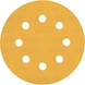 BOSCH EXPERT C470 Sandpaper with 8 holes 115 mm K 320 5-piece 2608900800 - Abrasive tool made of abrasive on backing - 1