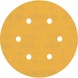 BOSCH EXPERT C470 Sandpaper with 6 holes 150 mm K 320 5-piece 2608900820 - Abrasive tool made of abrasive on backing - 1
