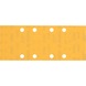 BOSCH C470 Sandpaper 8 holes 93x230 mm K 400 10 pcs. 2608900839 - Abrasive tool made of abrasive on backing - 1
