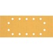 BOSCH C470 Sandpaper 14 holes 115x280 mm K 180 10-pack 2608900850 - Abrasive tool made of abrasive on backing - 1