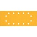 BOSCH C470 Sandpaper 14 holes 115x280 mm K 240 10-pack 2608900851 - Abrasive tool made of abrasive on backing - 1