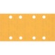 BOSCH C470 Sandpaper 8 holes 93x186 mm K 240 10 pcs. 2608900858 - Abrasive tool made of abrasive on backing - 1