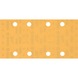 BOSCH C470 Sandpaper 8 holes 93x186 mm K 400 10 pcs. 2608900859 - Abrasive tool made of abrasive on backing - 1