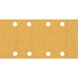 BOSCH C470 Sandpaper 8 holes 93x186 mm K 320 10 pcs. 2608900870 - Abrasive tool made of abrasive on backing - 1