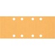 BOSCH C470 Sandpaper 8 holes 93x230 mm K 100 10 pcs. 2608900871 - Abrasive tool made of abrasive on backing - 1