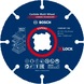 BOSCH Cutting-off wheel EXPERT Carbide Multi Wheel X-LOCK 115 mm 22.23 mm 2608901192 - Abrasive tool made of abrasive on backing - 1