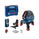 BOSCH Linienlaser GLL 3-50 mit Laser-Empfänger LR2 Halterung BM10601063803 - Punkt- und Linienlaser - 1