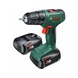 BOSCH EasyDrill 18V-40 cordless drill driver 2 x PBA 18V 2.0Ah rechargeable battery 06039D8005 - Drill driver (cordless) - 1