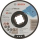 BOSCH Cutting-off wheel X-LOCK Standard for Metal straight 115 mm 2608619780 - Abrasive tool made of abrasive on backing - 1