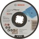 BOSCH Cut-off wheel X-LOCK Standard for Metal straight 125 mm 2608619782 - Abrasive tool made of abrasive on backing - 1