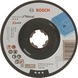 BOSCH Cut-off wheel X-LOCK Standard for Metal offset 125 mm 2608619783 - Abrasive tool made of abrasive on backing - 1