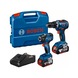 BOSCH Combo Kit GDR 18V-200 GSR 18V-55 L-Case 06019J2108 - Power tool set - 1