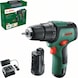 BOSCH EasyImpact 12 cordless drill driver 2x rechargeable battery PBA 12V 2.0Ah 06039B6105 - Impact drill (cordless) - 1