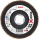 BOSCH X-LOCK flap disc X551 Metal K 40 diameter 115 mm 2608619807 - Abrasive made of bonded abrasive with bore or thread - 1