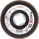 BOSCH X-LOCK flap disc X551 Metal K 80 diameter 115 mm 2608619809 - Abrasive made of bonded abrasive with bore or thread - 1