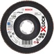 BOSCH X-LOCK flap disc X551 Metal K 120 diameter 115 mm 2608619810 - Abrasive made of bonded abrasive with bore or thread - 1