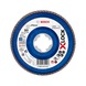 BOSCH X-LOCK flap disc X551 Expert for Metal K 80 115 mm 2608619813 - Abrasive made of bonded abrasive with bore or thread - 1