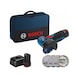 BOSCH Cordless angle grinder GWS 12V-76 with 2 x 2.0 Ah Li-Ion battery 06019F200C - Angle grinder (cordless) - 1