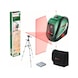 BOSCH Cross line laser UniversalLevel 2 Set 4-piece 0603663803 - Laser level - 1