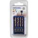 DREMEL 636 wood drill bit set 4 pieces 26150636JA - Solid drill bits (non-detachable cutting edges) - 1