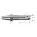 ATORN Fl&auml;chenspannfutter SK50 Durchmesser 14 mm A=100 mm - Fl&auml;chenspannfutter (Weldon) - 2