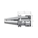 ATORN Collet chuck SK50 OZ16 A=70 mm - OZ collet chuck - 2