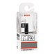 BOSCH Nutfräser 6&nbsp;mm D1 9,5&nbsp;mm L 19,5&nbsp;mm G 51&nbsp;mm 2608628442 - Schlitz-, T-Nutfräser (nicht lösbare Schneiden) - 2