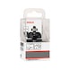BOSCH Hohlkehlenfräser 8&nbsp;mm R1 8&nbsp;mm D 28,7&nbsp;mm L 13&nbsp;mm G 54&nbsp;mm 2608628363 - Hohlkehlfräser - 2