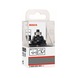 BOSCH Edge router B 8 mm R1 4 mm B 8 mm L 12.4 mm G 54 mm 2608628394 - Profile cutter, flattened (non-detachable cutting edges) - 2