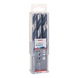 BOSCH Metal twist drill HSS PointTeQ DIN 338 12.8 mm 5-pack 2608577296 - Solid drill bits (non-detachable cutting edges) - 2