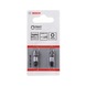 BOSCH Impact Control screwdriver bit 25 mm 2xPZ3 for screwdrivers 2608522402 - Screwdriver bit (assortment) - 2