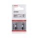 BOSCH Impact Control screwdriver bit 25 mm 2xPZ1 for screwdriver 2608522400 - Screwdriver bit (assortment) - 2