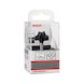 BOSCH edge molding cutter E 1/4-inch R1 6.3 mm D 25.4 mm L 14 mm G 46 mm 2608628424 - Profile cutter, flattened (non-detachable cutting edges) - 2
