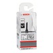 BOSCH Grooving cutter 1/4-inch D1 3.2 mm L 7.7 mm G 51 mm 2608628427 - Slot and T-slot milling cutters (non-detachable cutting edges) - 2