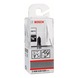 BOSCH V-Nutfräser 1/4-Zoll D1 6,3&nbsp;mm L 9,2&nbsp;mm G 45&nbsp;mm 90 Grad 2608628630 - Schlitz-, T-Nutfräser (nicht lösbare Schneiden) - 2