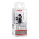 BOSCH Laminate flush milling cutter 1/4-inch D1 12.7 mm L 12.7 mm G 56 mm 2608628637 - Flush milling cutter - 3