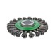 BOSCH X-LOCK disc brush 115 mm knotted stainless steel wire 2608620733 - Abrasive made of bonded abrasive with bore or thread - 3