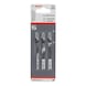 BOSCH 3-piece jigsaw blade set T-shank T 101 BIF 2x T 101 AOF 2608636429 - Saw blade assortment - 2