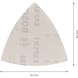 BOSCH EXPERT M480 Sanding net for delta sander 93 mm K 240 5-piece 2608900722 - Abrasive tool made of abrasive on backing - 3